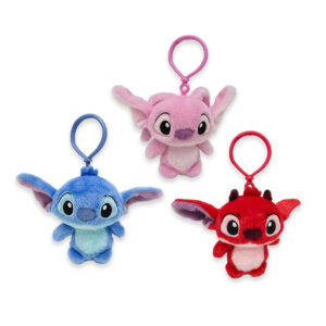 Disney Stitch assorted plush keychain