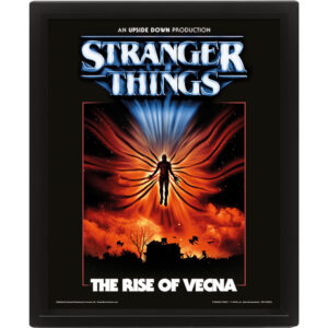 Stranger Things 5 The Rise of Vecna 3D lenticular poster