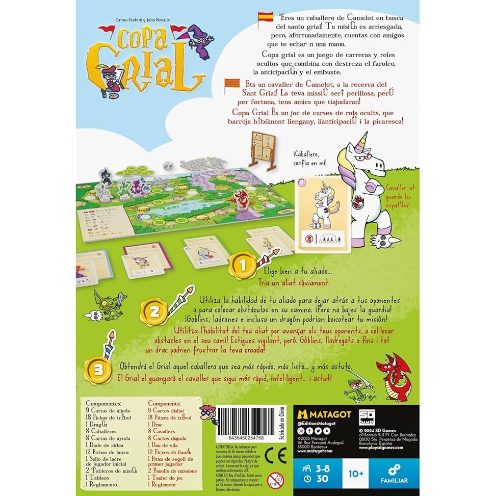 Spanish Copa Grial board game - Image 5