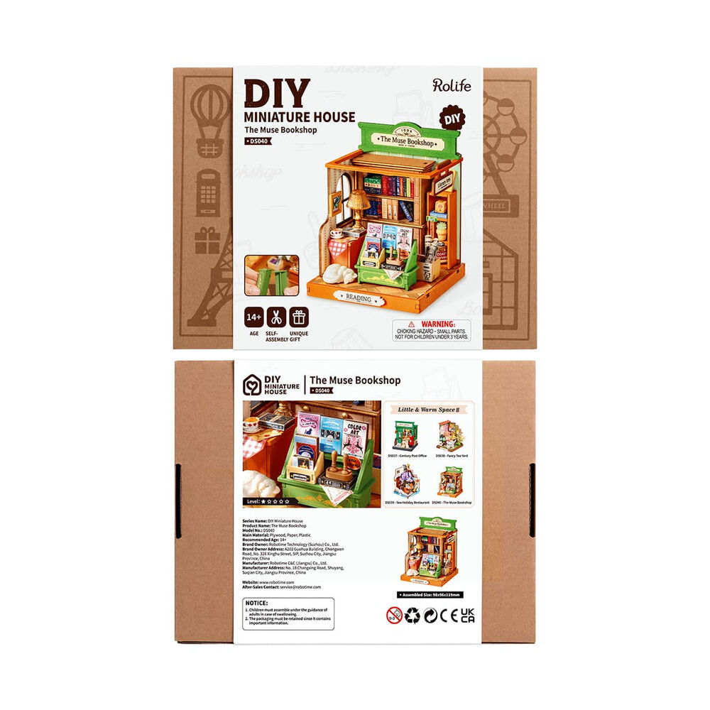 The Muse Bookshop model 68pcs - Image 4