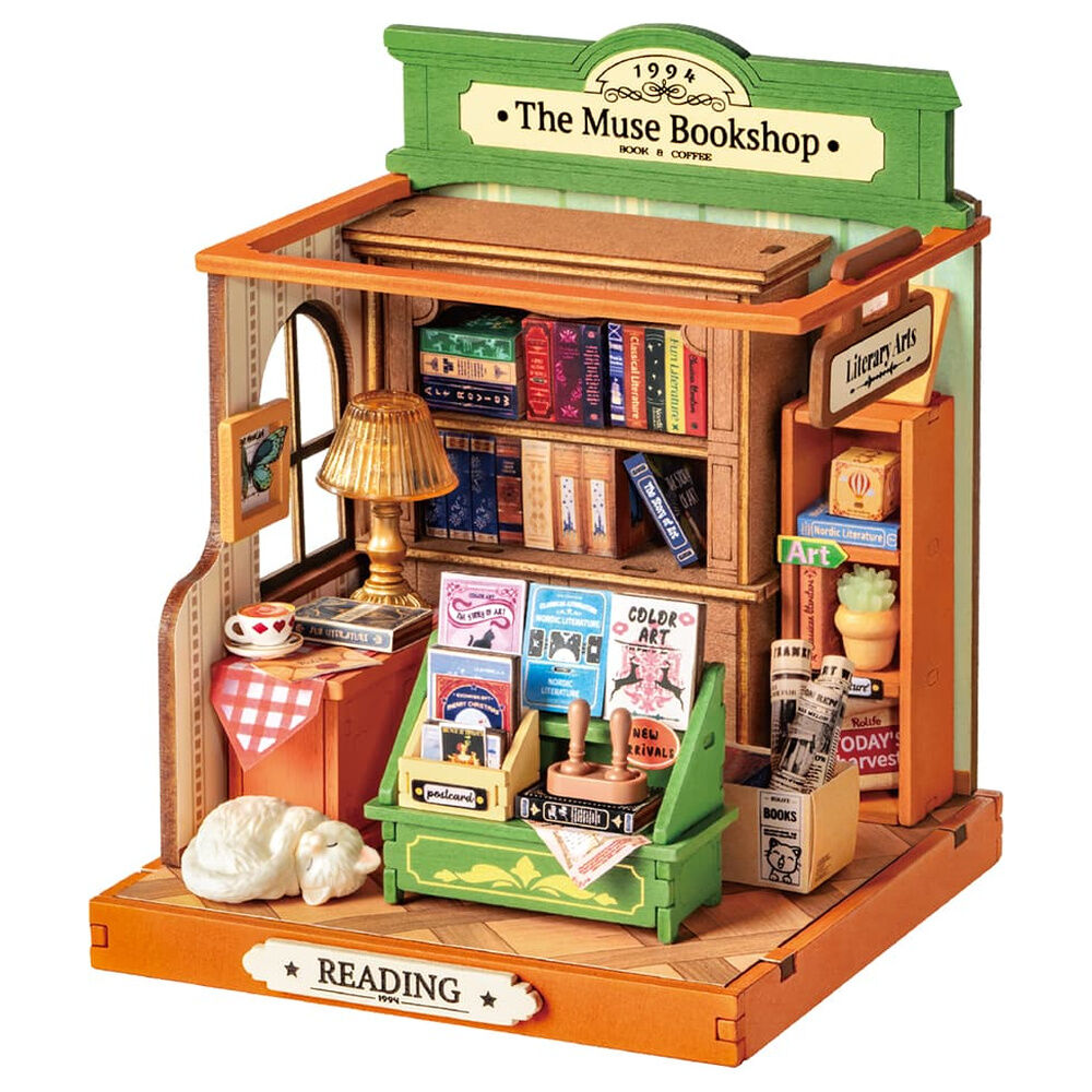 The Muse Bookshop model 68pcs