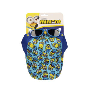 Minions set cap + sunglasses