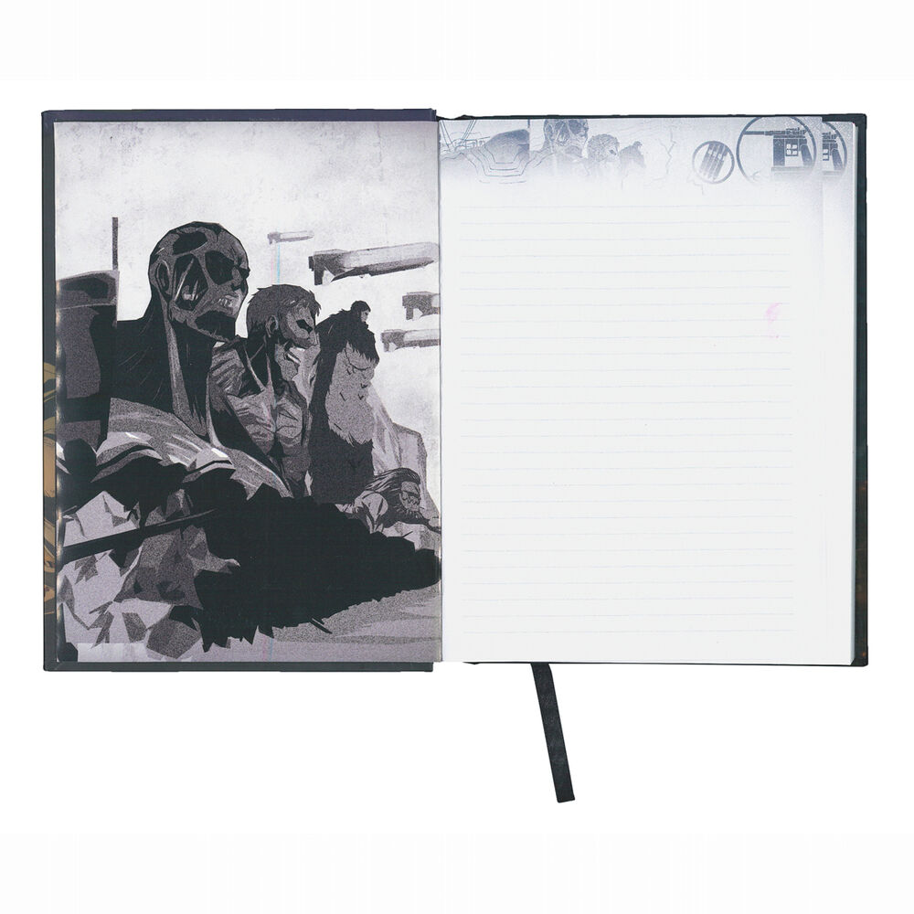Attack on Titans Strugglen Notebook with light - Image 4