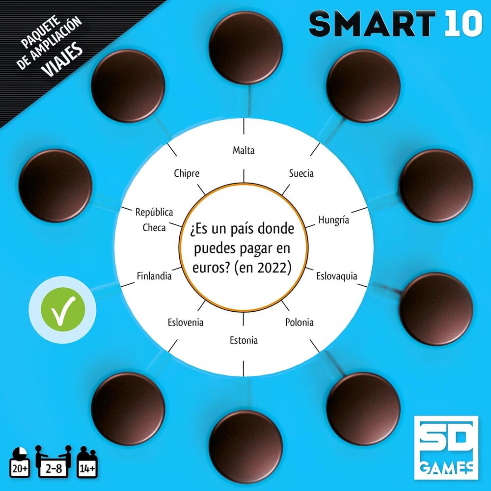 Spanish Smart 10 Game Expansion Travel - Image 2