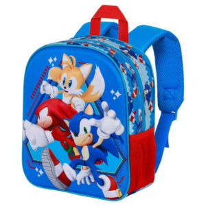 Sonic the Hedgehog Heroes 3D backpack 30cm