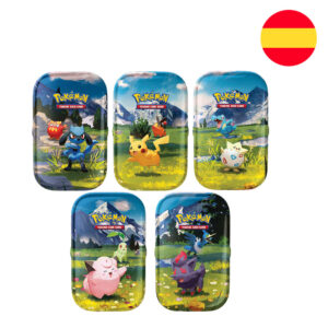 Spanish Pokemon Ascended Heroes mini tin card game