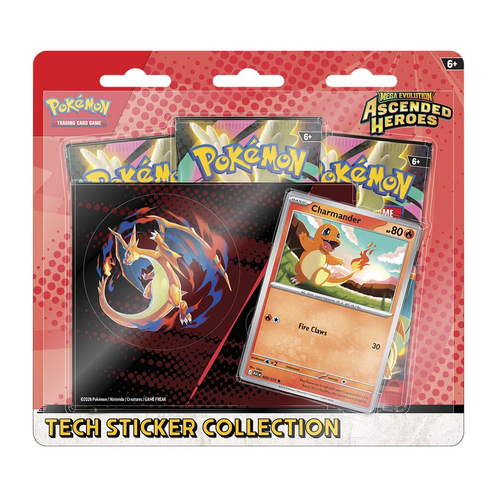 English Pokemon Q1 Tech Sticker Ascended Heroes Trading Card game assorted - Image 4