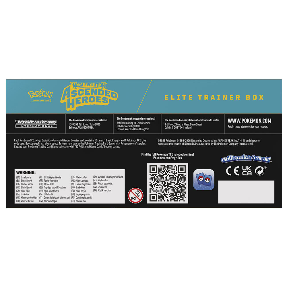 English Pokemon Elite Trainer Ascended Heroes Card game case - Image 2