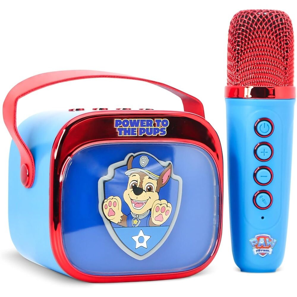 Paw Patrol LED Karaoke Speaker and Microphone - Image 2