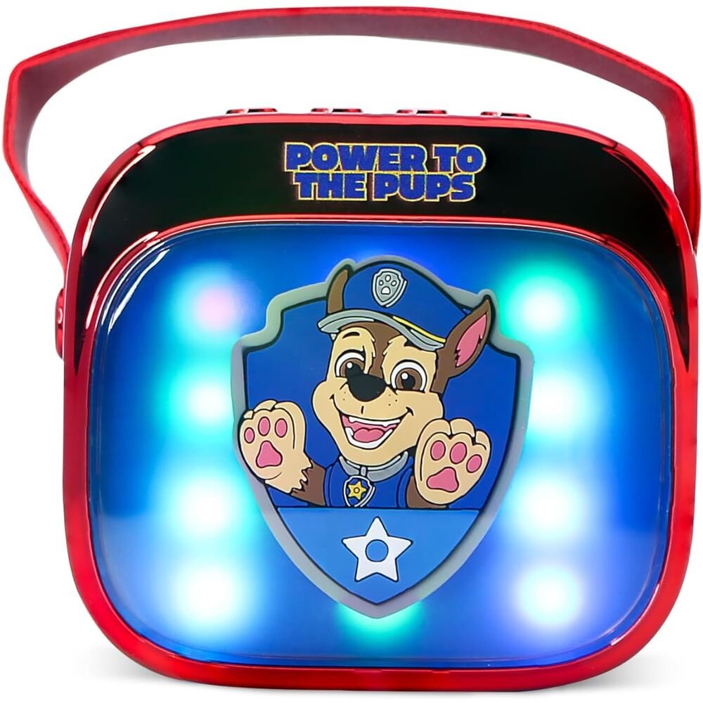 Paw Patrol LED Karaoke Speaker and Microphone - Image 3