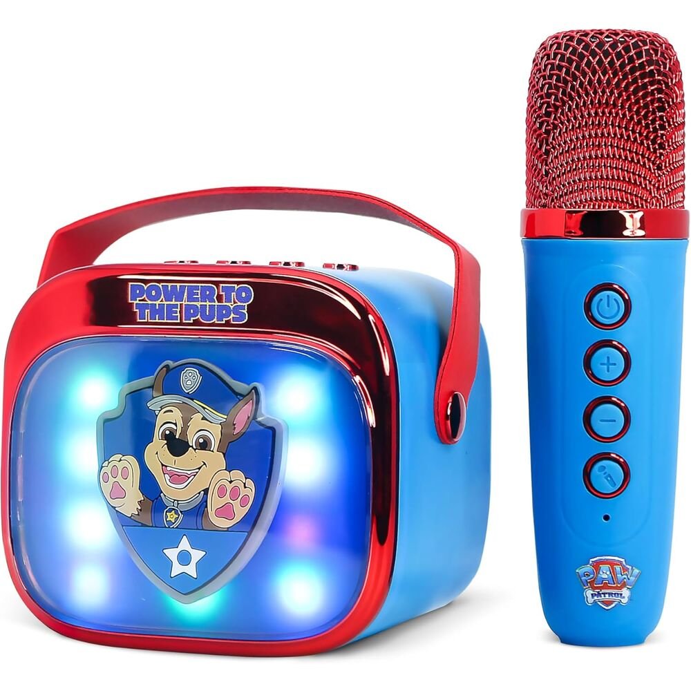 Paw Patrol LED Karaoke Speaker and Microphone - Image 4