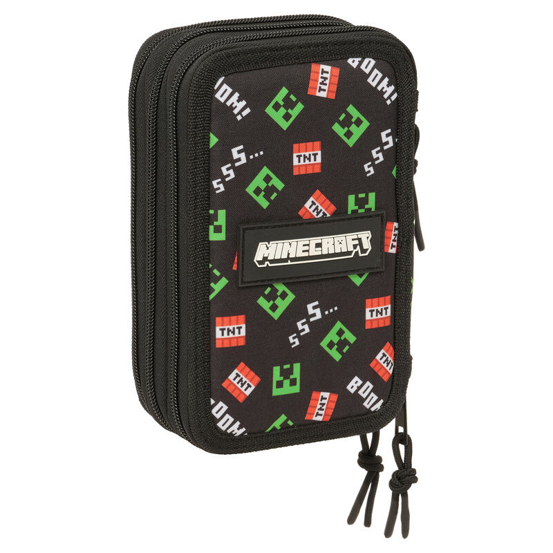 Minecraft triple pencil case 37pcs - Image 2