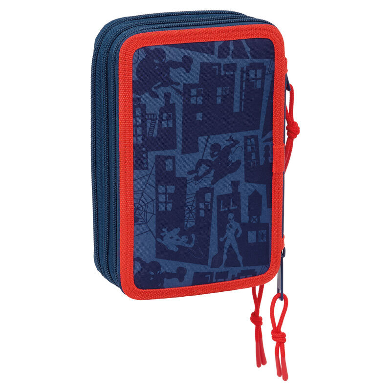 Marvel Spiderman triple pencil case 37pcs - Image 2