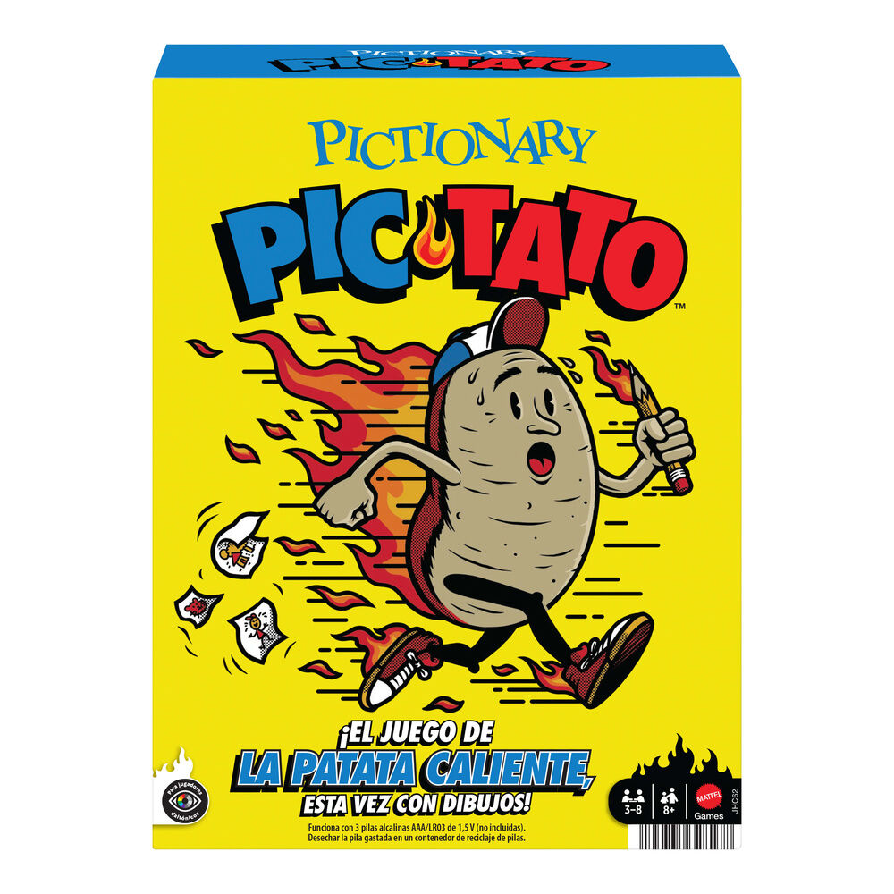 Spanish Pictionary Pic-Tato board game - Image 3