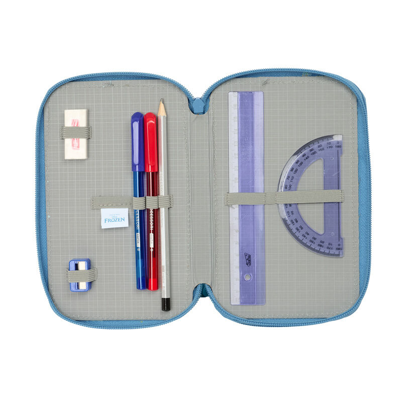 Disney Frozen triple pencil case 37pcs - Image 4