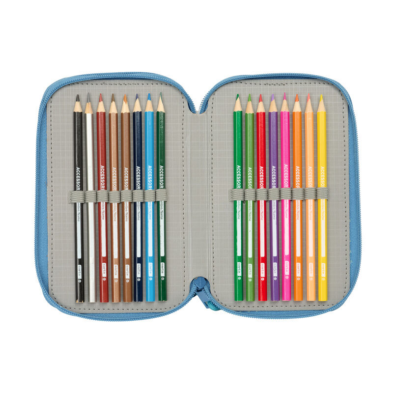 Disney Frozen triple pencil case 37pcs - Image 5
