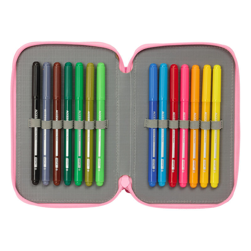 Peppa Pig Baby Pig double pencil case 29pcs - Image 5