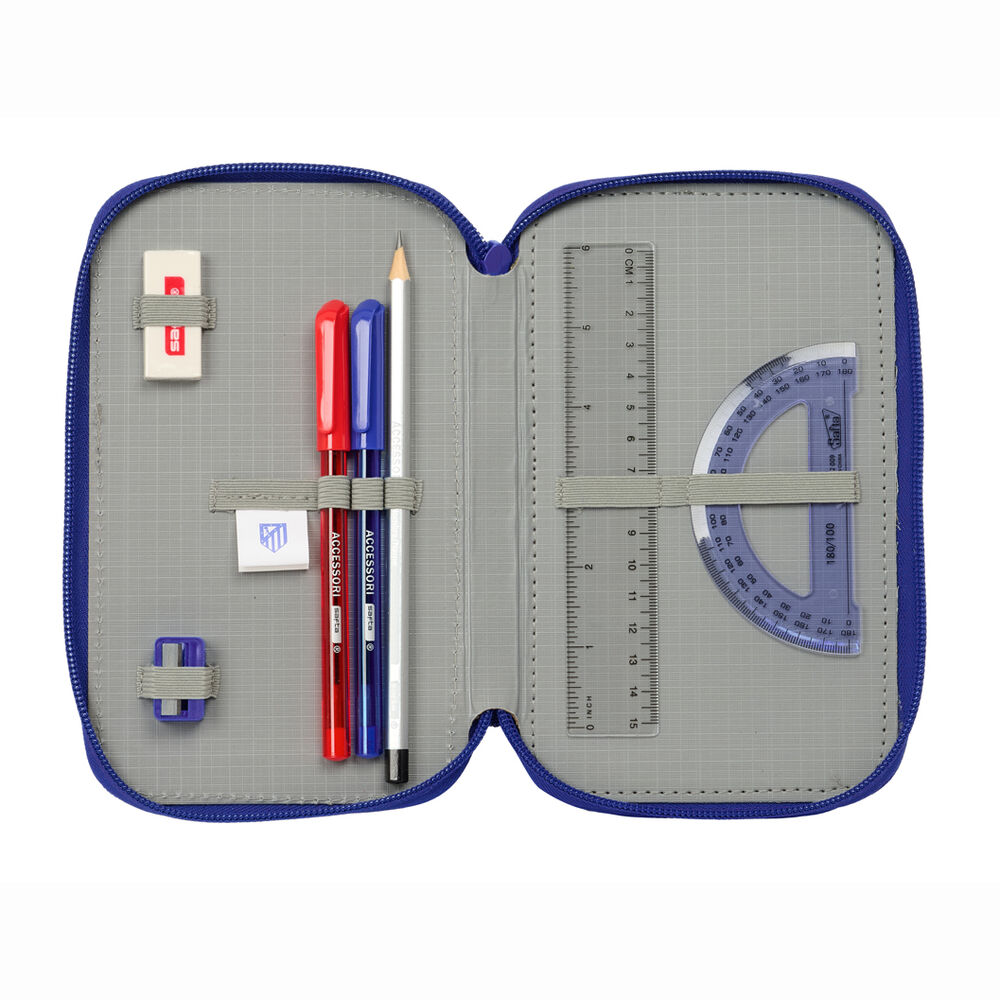 Atletico de Madrid triple pencil case 37pcs - Image 4