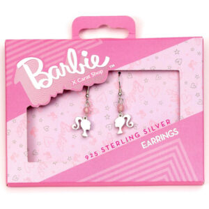 Barbie Silhouette sterling silver earrings