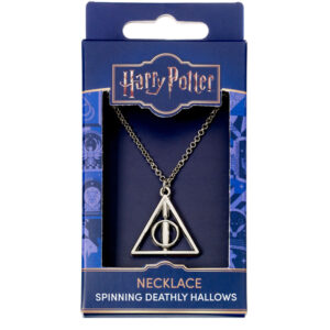 Harry Potter Deathly Hallows spinning necklace