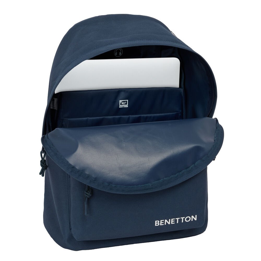 Benetton Anthracite laptop backpack 41cm - Image 4