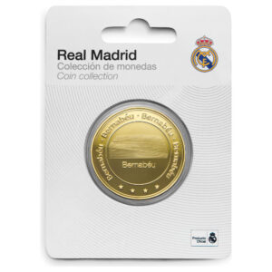 Real Madrid Bernabeu Golden coin