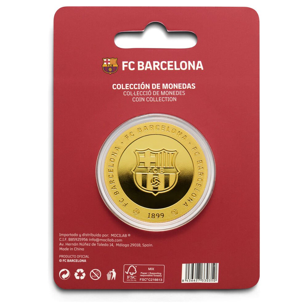 F.C. Barcelona Barca coin - Image 2