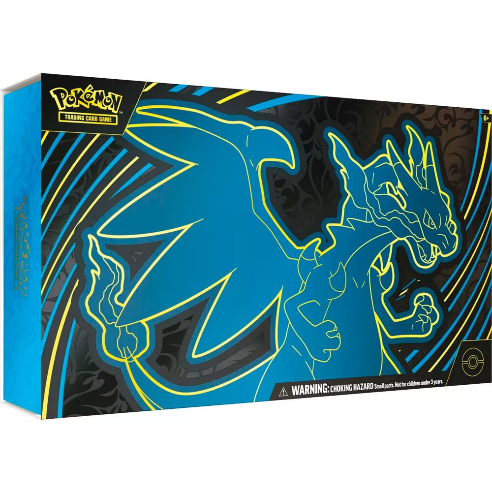 Latin American Pokemon Mega-Charizard X Ultra Premium collectible carsd case