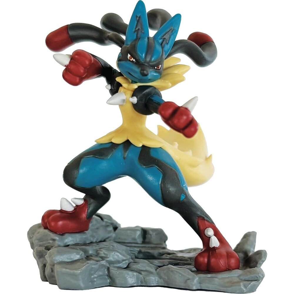 Latin American Pokemon Mega Lucario Ex Blister set collectible cards - Image 3