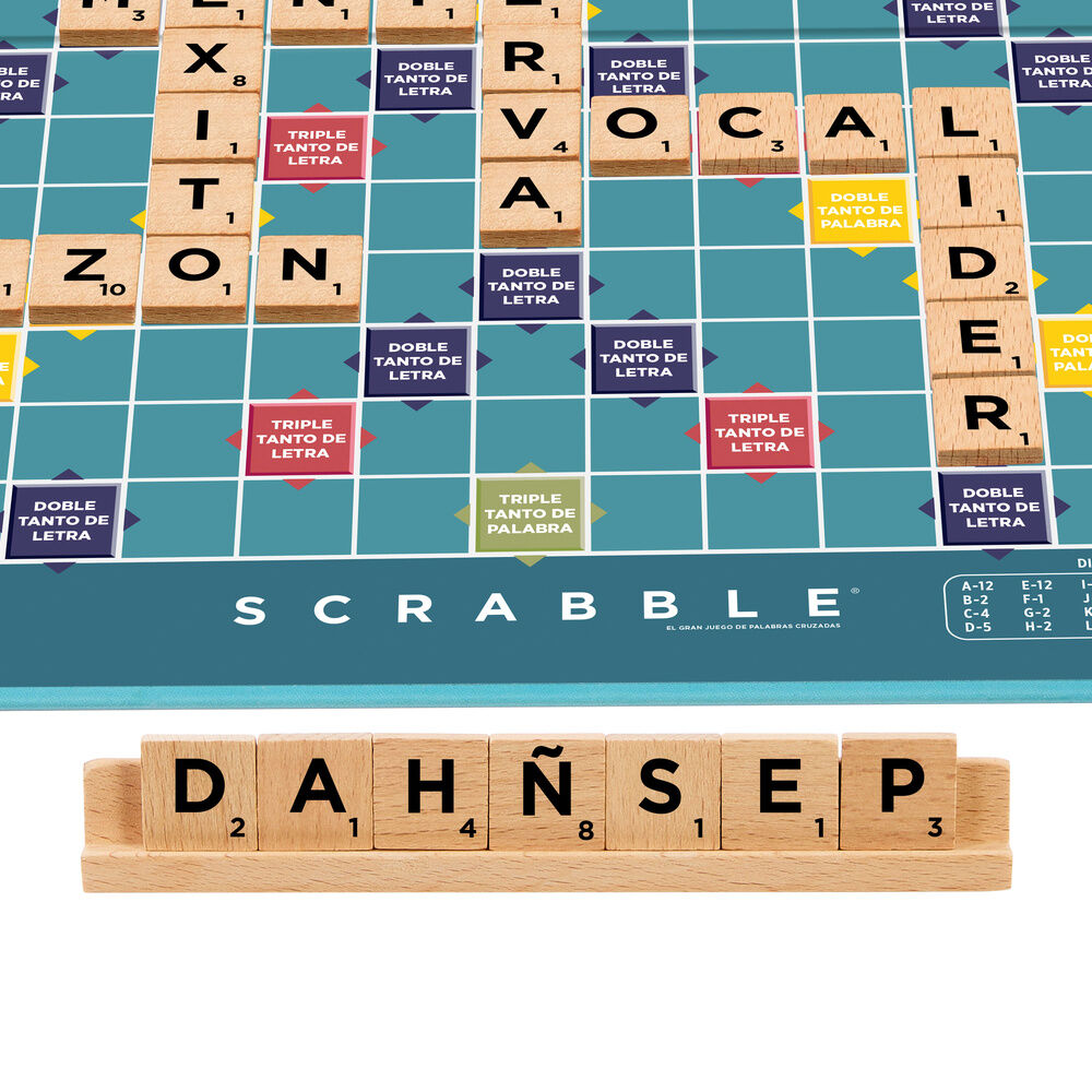 Spanish Scrabble Core Wood board game - Image 3