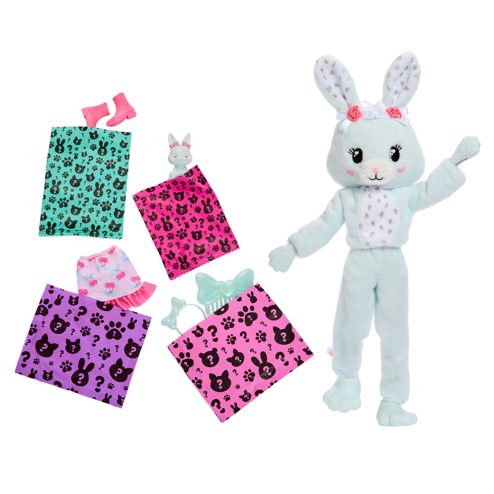 Barbie Sweet Ties Cutie Reveal Mint Bunny doll - Image 3