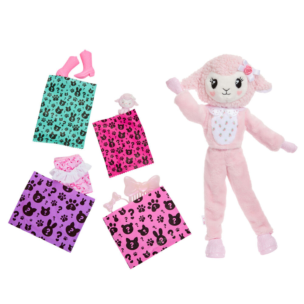 Barbie Sweet Ties Cutie Reveal Pink Sheep doll - Image 3