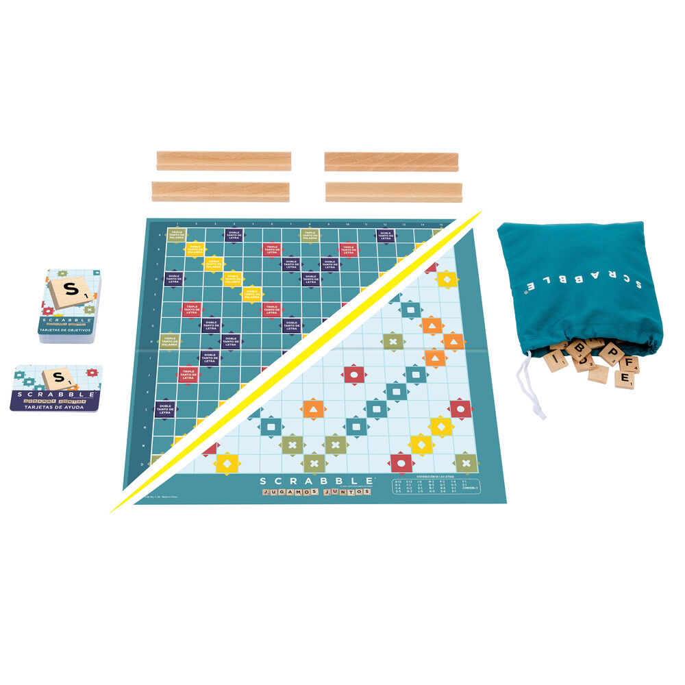 Spanish Scrabble Core Wood board game - Image 4