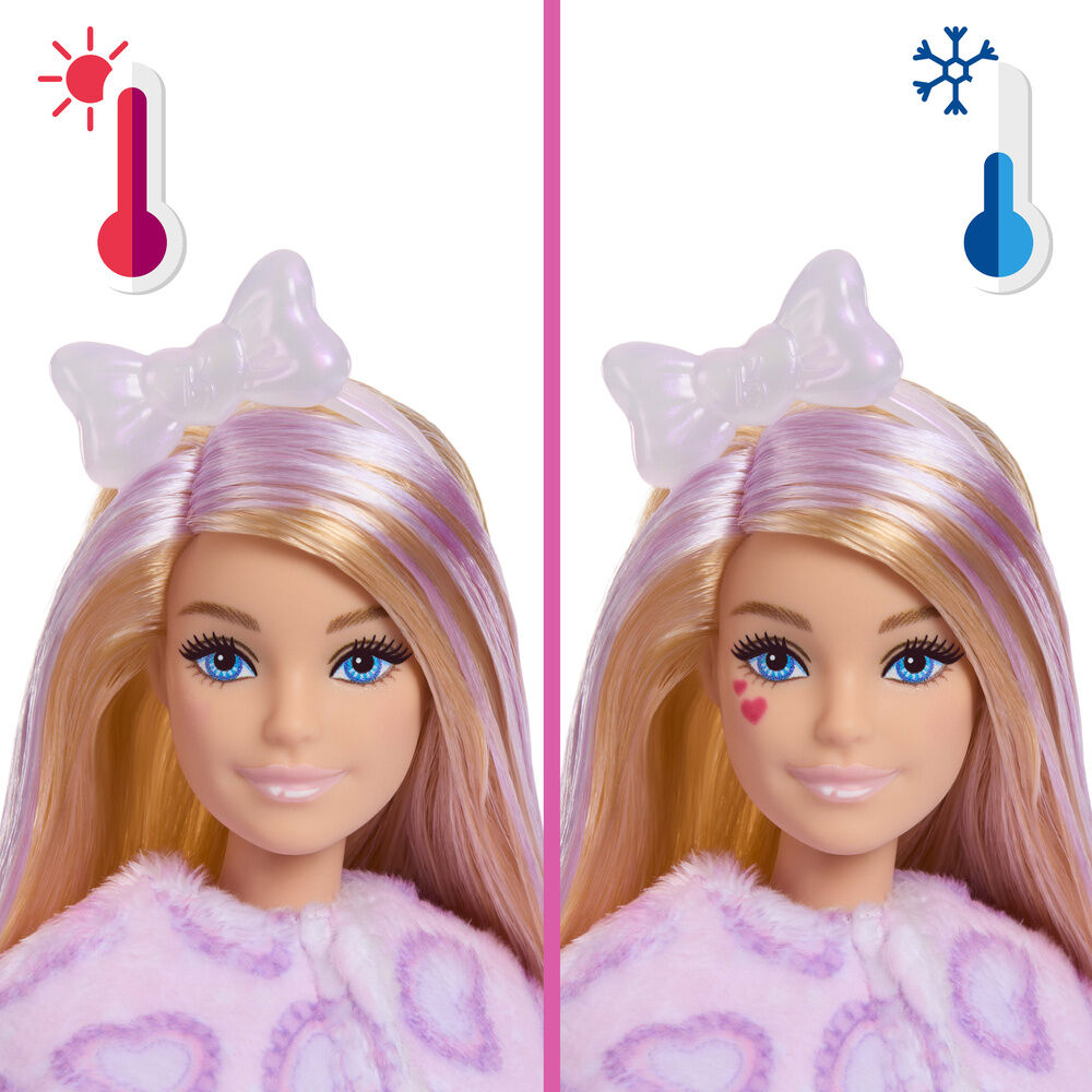 Barbie Sweet Ties Cutie Reveal Lilac Kitten doll - Image 4