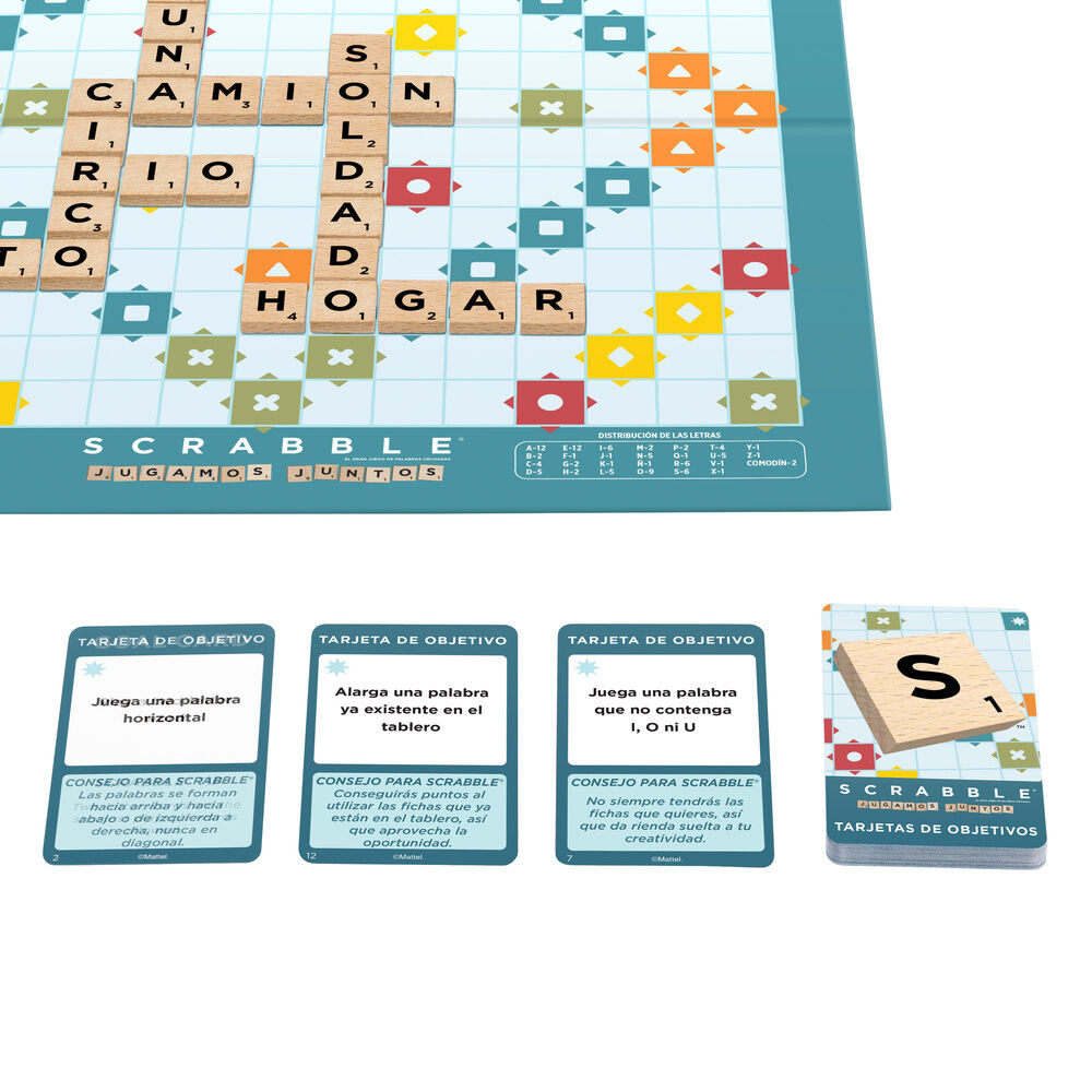Spanish Scrabble Core Wood board game - Image 5