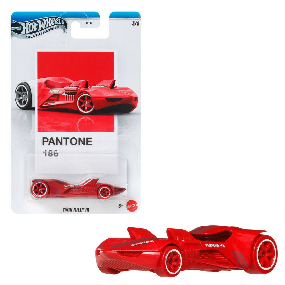 Hot Wheels Silver Series Pantone assorted car - Image 4