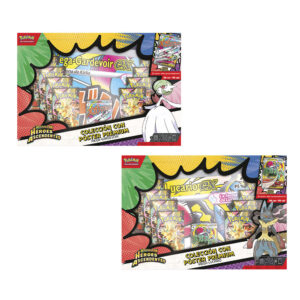 Spanish Pokemon Ascended Heroes Premium Poster Collection Blister game cards assorted