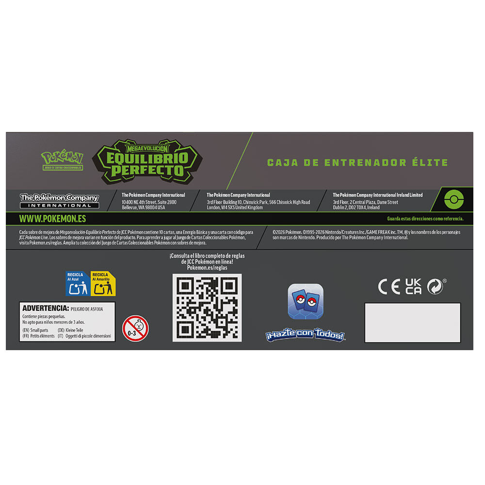 Spanish Pokemon Perfect Order Elite Trainer Card game case - Image 3
