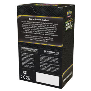 English Pokemon Perfect Order Booster Bundle Card game