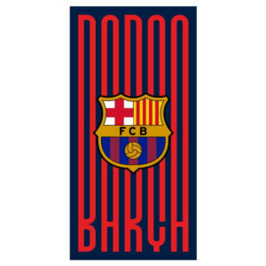 F.C Barcelona microfibre beach towel