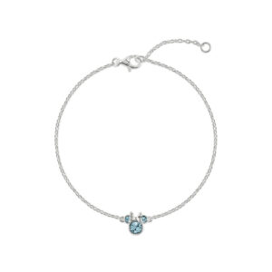 Disney Minnie March sterling silver bracelet