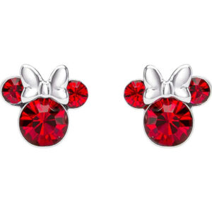 Disney Minnie July sterling silver earrings