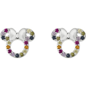 Disney Minnie Rainbow sterling silver earrings