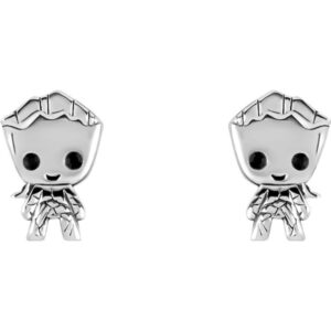 Marvel Guardians of the Galaxy Groot sterling silver earrings