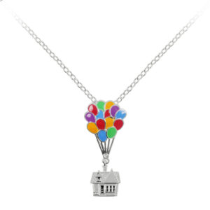 Disney Up Balloon House necklace