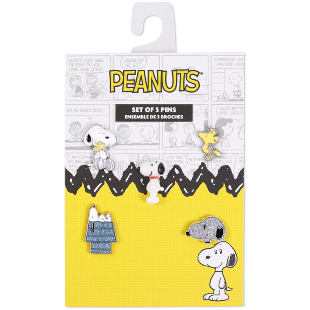 Peanuts Snoopy 5 pin set - Image 2