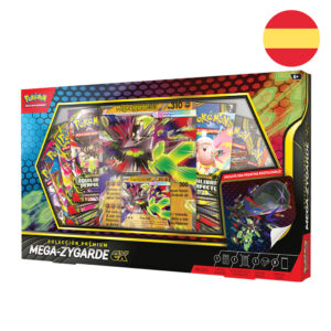 Spanish Pokemon Mega-Zygarde Premium Ex blister pack card game