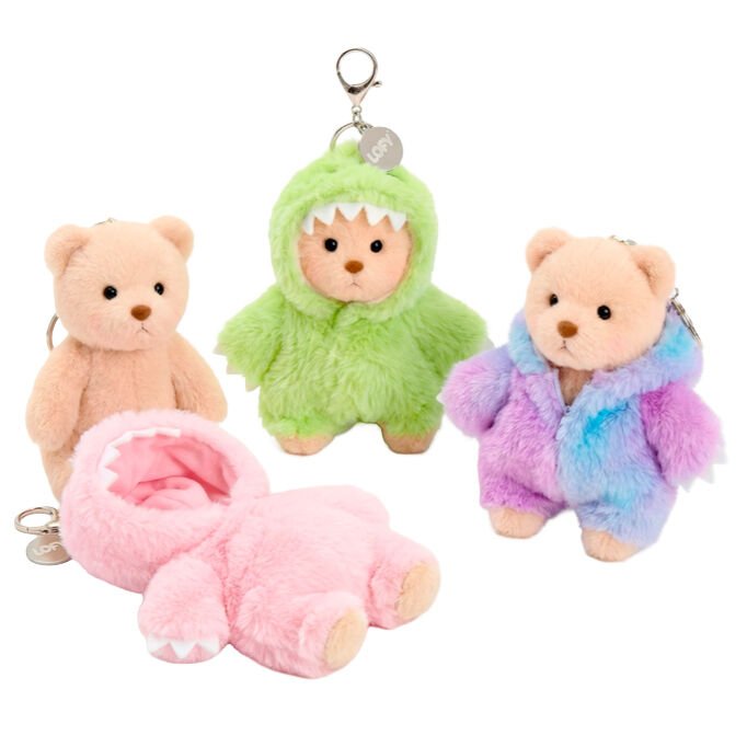 Lofy Bear assorted Blind Box Surprise plush toy keychain - Image 6
