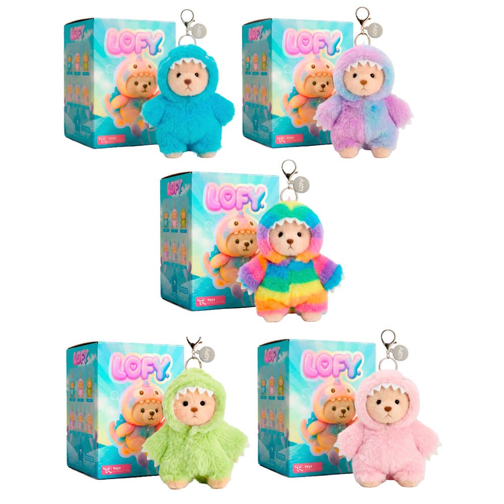Lofy Bear assorted Blind Box Surprise plush toy keychain - Image 2