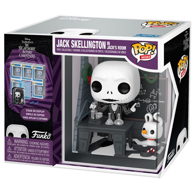 POP figure Nooks Disney Nightmare Before Christmas Jack Skellington in Jack’s Room - Image 2